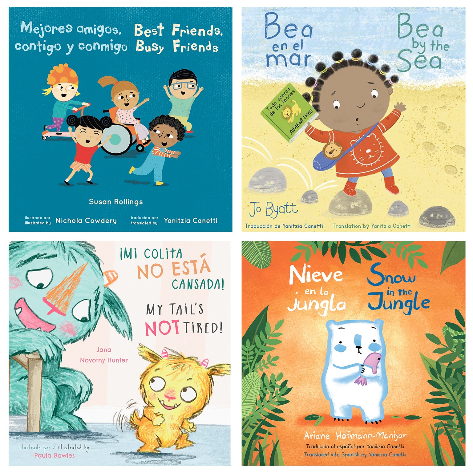 Childs Play Library Bilingual Books, Set of 4 (CPYCPVL)