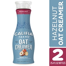 Califia Farms Hazelnut Oat Creamer, 25.4 Oz, 2PK