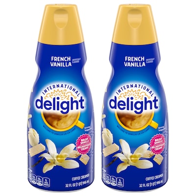 International Delight French Vanilla Coffee Creamer 32Oz, 2PK