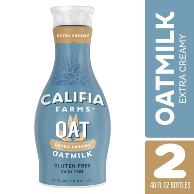 Califia Farms Oatmilk, Original, 48 Oz, 2PK