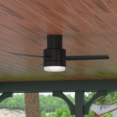 Hunter Fan Gilmour Small Ceiling Fan, Black (51333)