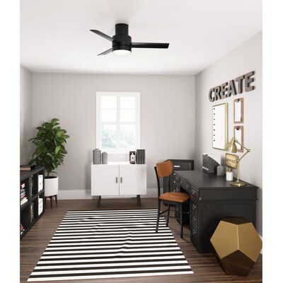 Hunter Fan Gilmour Small Ceiling Fan, Black (51333)