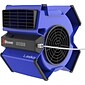 Lasko X-Blower 11" 3 Speed Multi-Position Utility Blower Fan, Blue, (X12905)