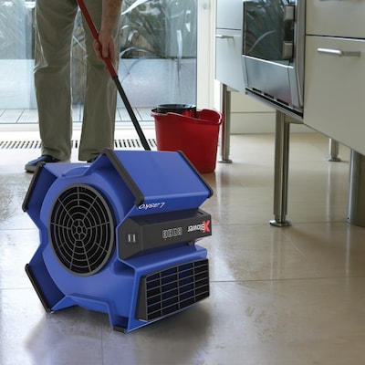 Lasko X-Blower 11" 3 Speed Multi-Position Utility Blower Fan, Blue, (X12905)