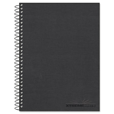National Brand Xtreme Notebook w/Pocket Dividers, 3-Subject, 9 1/2 x 6 3/8, College Ruled, 120 Sheets (RED31364)