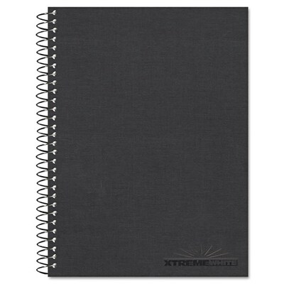 National Brand Xtreme Notebook w/Pocket Dividers, 3-Subject, 9 1/2 x 6 3/8, College Ruled, 120 Sheets (RED31364)