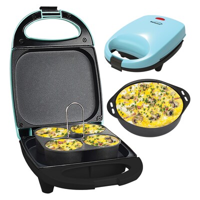 Brentwood 530-Watt Mini Sous Vide-Style Egg Bite Maker (Blue), (TS-256BL)