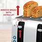 Brentwood Select 1,500-Watt Extra-Wide Stainless Steel 4-Slice Toaster, (TS-447S)
