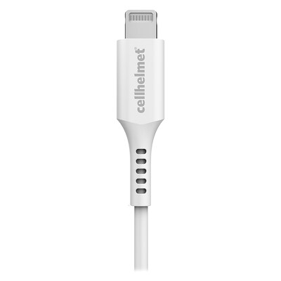 cellhelmet Charge and Sync USB-C to Lightning Round Cable, 6' (CABLE-R-LIGHT-TYPE-C-6)