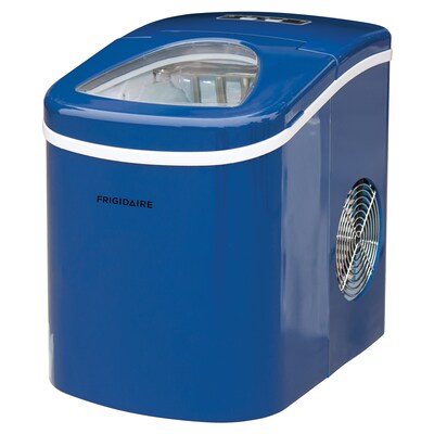 Frigidaire 26-Pound Freestanding Ice Maker, (EFIC108-BLUE)