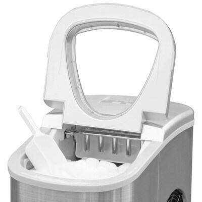 Frigidaire 26-Pound Stainless Steel Countertop Ice Maker, (EFIC117-SS)