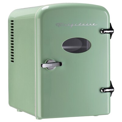 Frigidaire Retro .5 Cubic-ft. Portable Mini Fridge, Mint (EFMIS129-MINT) | Quill