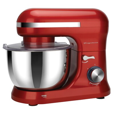 Frigidaire 4.75-Qt. 1,200-Watt Retro Stand Mixer (Red), (ESTM020-RED)