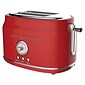 Frigidaire 2-Slice 900-Watt Retro Stainless Steel Toaster (Red), (ETO102-RED)