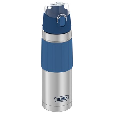 Thermos Funtainer 16 Ounce Plastic Hydration Bottle with Spout, Blueberry