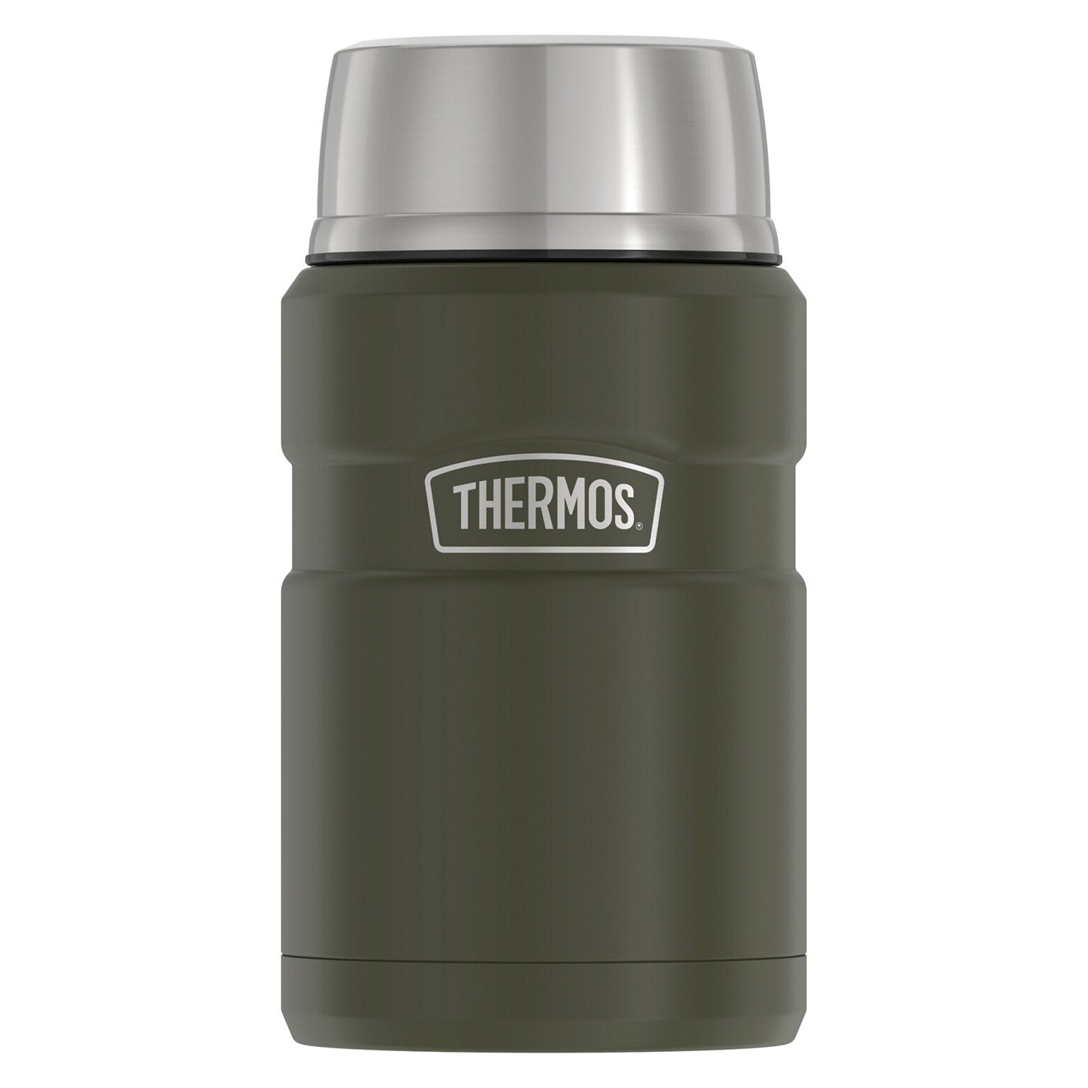 Thermos Stainless Steel Insulated Food Jar, Army Green, 24 oz. (THR3020AGTRI4)