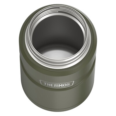 Thermos Stainless Steel Insulated Food Jar, Army Green, 24 oz. (THR3020AGTRI4)
