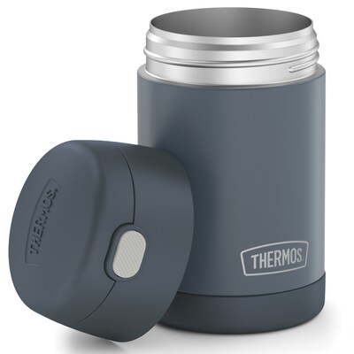 Thermos FUNtainer Stainless Steel Insulated Food Jar, Stone Slate, 16 oz. (THRF31101SL6)