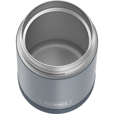 Thermos FUNtainer Stainless Steel Insulated Food Jar, Stone Slate, 16 oz. (THRF31101SL6)