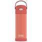 Thermos 16-Ounce FUNtainer Vacuum-Insulated Stainless Steel Bottle with Spout, Apricot (F41101AP6)