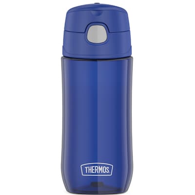 Thermos 2465ssb6 18 Ounce Vacuum-Insulated Stainless Steel Hydration Bottle (Slate Blue)