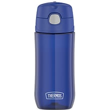 Thermos Kids FUNtainer Water Bottle with Spout Lid, Blueberry, 16 oz (THRGP4040BL6)