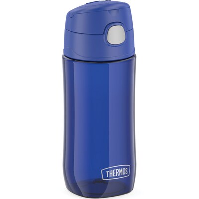 Thermos FUNtainer Plastic Water Bottle, 16 oz., Blueberry (THRGP4040BL6)