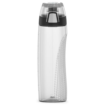 Thermos Plastic Water Bottle, 24 oz., Clear (THRHP4100CL6)