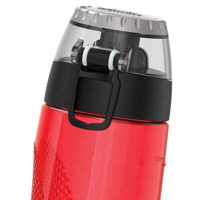 Thermos Plastic Water Bottle, 24 oz., Hot Coral (THRHP4107HC6)