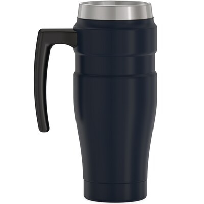 Thermos King Stainless Steel Vacuum Insulated Travel Mug, 16 oz., Midnight Blue (THRSK1000MDB4)