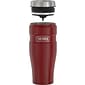 Thermos 16-Ounce Stainless King Vacuum-Insulated Stainless Steel Travel Tumbler, Rustic Red (SK1005MR4)