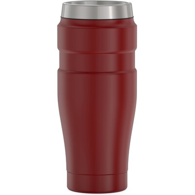 Thermos 16-Ounce Stainless King Vacuum-Insulated Stainless Steel Travel Tumbler, Rustic Red (SK1005MR4)