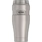 Thermos 16-Ounce Stainless King Vacuum-Insulated Stainless Steel Travel Tumbler, Matte Steel (SK1005MSTRI4)