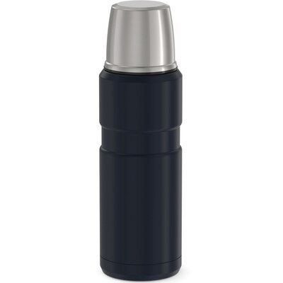 Thermos 16-Ounce Stainless King Vacuum-Insulated Stainless Steel Compact Bottle, Midnight Blue (SK2000MDB4)