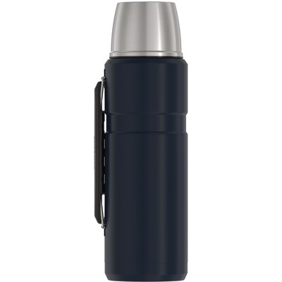 Thermos King Vacuum-Insulated Stainless Steel Beverage Bottle, Midnight Blue (SK2010MDB4)