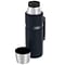 Thermos 2-Liter Stainless King Vacuum-Insulated Stainless Steel Beverage Bottle, Matte Blue (SK2020M