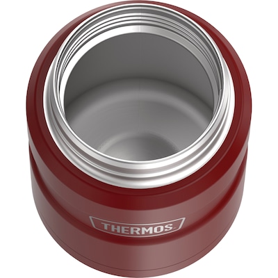 Stainless King Food Jar, Cranberry, 16-oz.