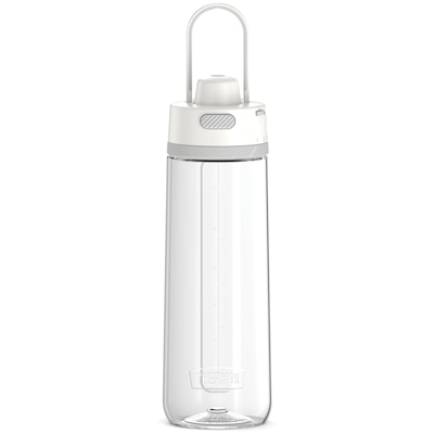 Thermos 24 oz Hard Plastic Hydration Bottle W Spout - White