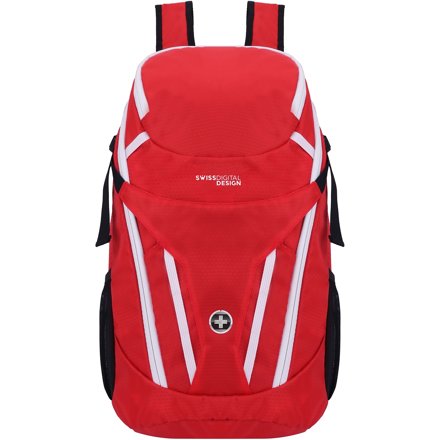 Swissdigital Design Kangaroo Foldable Backpack, Red (SD1596-42)