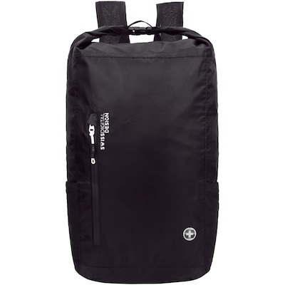 Swissdigital Design Goose Foldable Backpack, Black (SD1594-01)