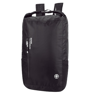 Swissdigital Design Goose Foldable Backpack, Black (SD1594-01)
