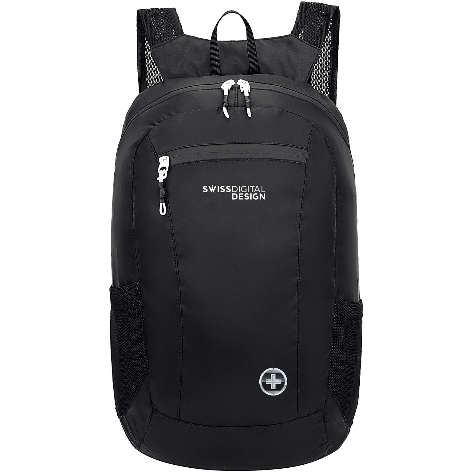 Swissdigital Design Seagull Foldable Backpack, Black (SD1595-01)
