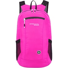 Swissdigital Design Seagull Foldable Backpack, Fuchsia (SD1595-46)