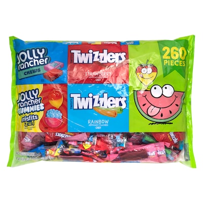 Hersheys Jolly Rancher, Twizlers Variety Bag, 260/Count (220-02061)