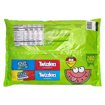 Hershey's Jolly Rancher, Twizlers Variety Bag, 260/Count (220-02061)