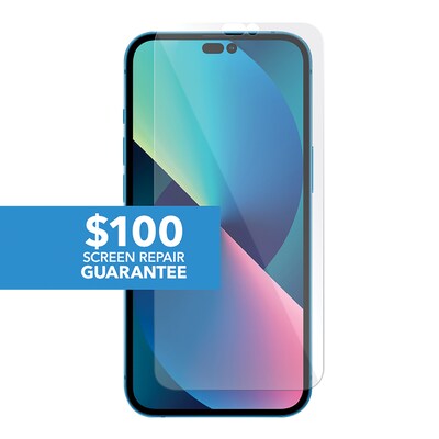 cellhelmet Tempered Glass Screen Protector with $100 Coverage for iPhone 14 Pro Max (Temp-i14-Pro-Ma