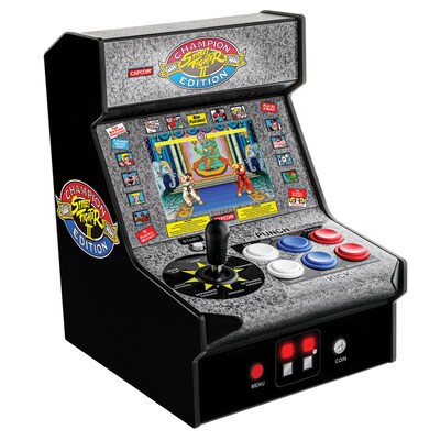 My Arcade Micro Player Retro Mini Arcade Machine, Street Fighter II Champion Edition (DGUNL-3283)