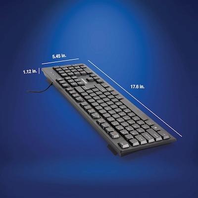 Verbatim Universal Wired Keyboard, Black (70735)