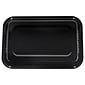 Certified Appliance Accessories Heavy-Duty Porcelain 8.5-In. x 12.75-In. Broiler Pan & Grill Set Black (50008)