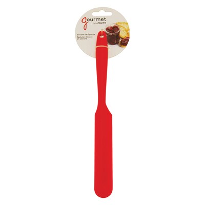 Gourmet By Starfrit Silicone Jar Spatula, Red & Grey, (080304-006-0000)